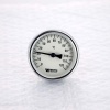 Термометр круглый хром рамка белый Юнкер